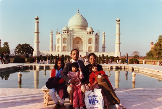 Taj Mahal visit 1989 