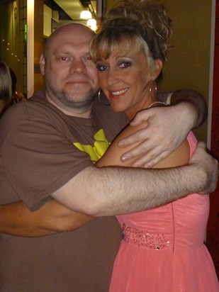 me and my partner lee...i know you will be very very happy that i met this amazing man xxx