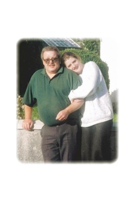 30..Dad With Kaziah Crampton-About 2000.