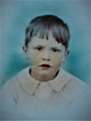 Jim as a young boy