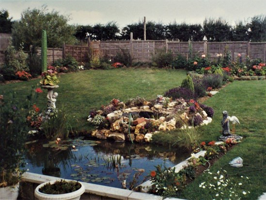 Dad loved his ponds.