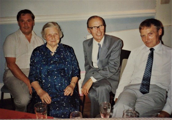 Jim, Nan Romford, John and Peter
