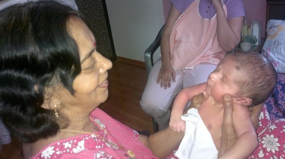 July'11 - with new born Ani !