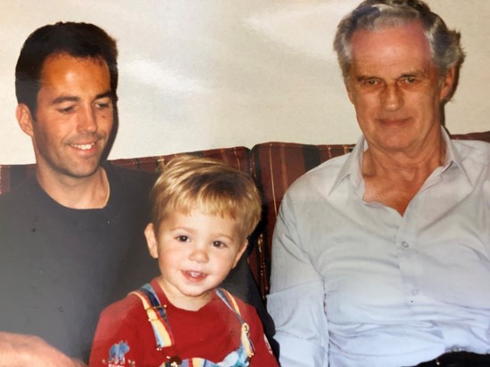 3 Generations Ted, Ian & Michael 