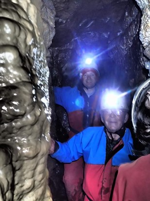 Day of caving and abseiling with dad (April 2019) 