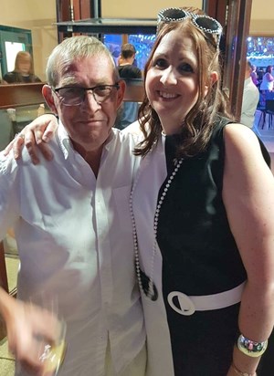 Me and my Uncle Doug at my 40th party xx