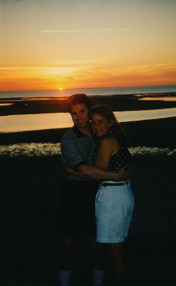 Gordon and Karen at Silver Sands