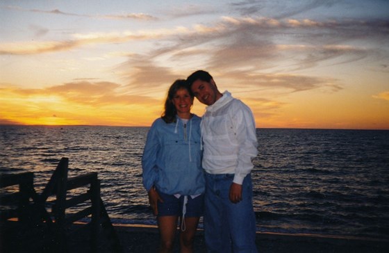 Karen and Gordon at Silver Sands