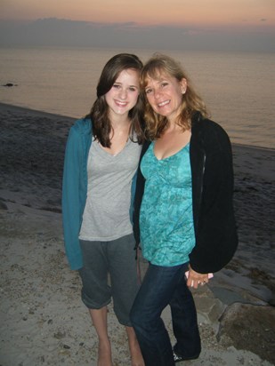 Lauren and Karen at Silver Sands