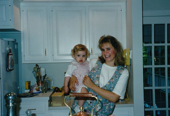 Gordie and Karen in the kitchen
