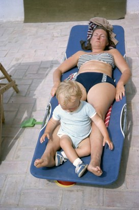 Mother & Son Ibiza 1968