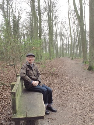 Tom at the Beechwoods, Cambridge