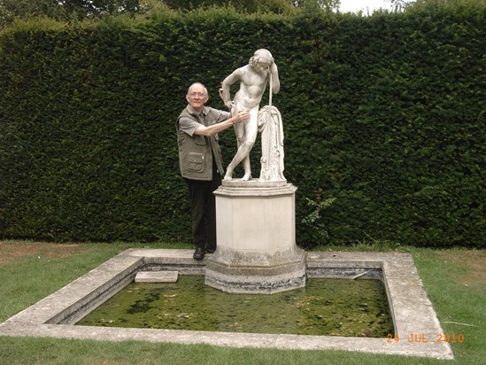 Tom and David at Anglesey Abbey, Lode, Cambridge