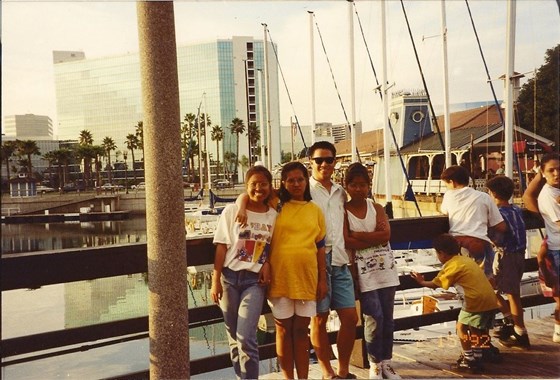 One of the great memories with Kuya Joel when they first arrived here in California