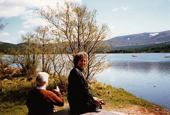beloved Scottish landscapes at Loch Insh