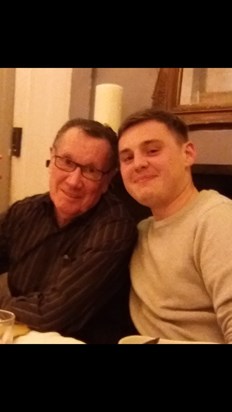 Me and my amazing Grandad, I miss you.
