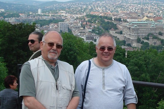 Kingey & Doughie hitting the heights in Budapest; my first WISC trip with the lads