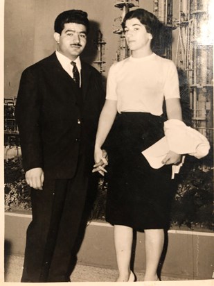 Abbas with Wife Soraya