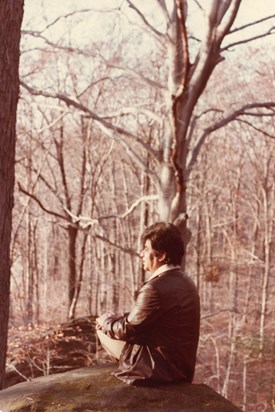 Abbas loved nature - 1980's in Ohio