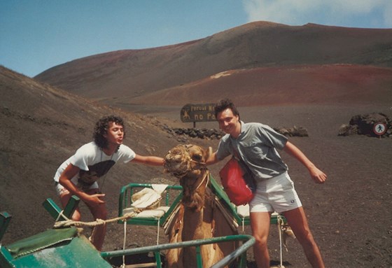 Kissing The Camel Lanzarote 1988