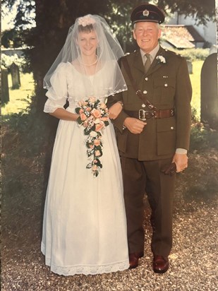 Lesley’s wedding 1988