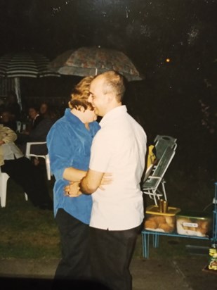 Son and Mother dance at my engagement party.. Xx