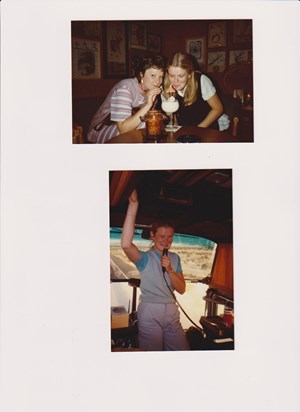 Debs in California in 1982