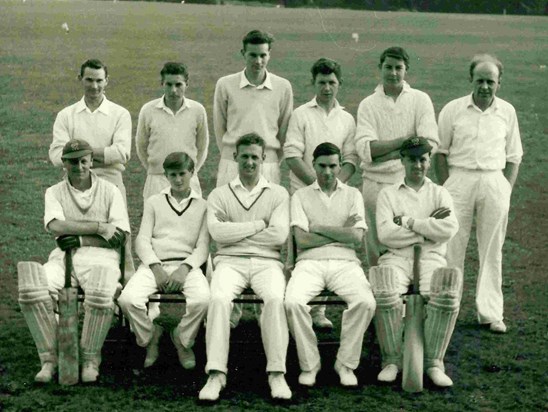 1960ish Harold in the Thorpe A Cricket Team