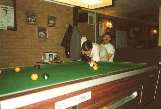 1987 Harold at NCC Sports and Social Club Pool Marathon