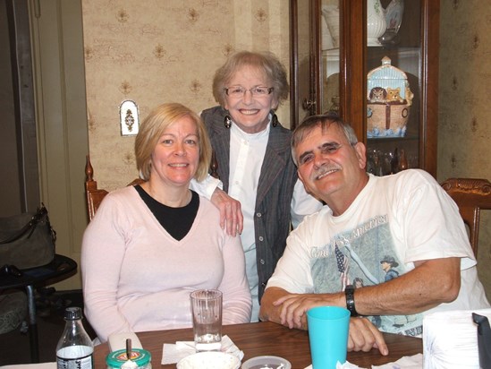 Mom, Kathy P and Dad
