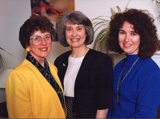 Elisabeth and her sisters 1991