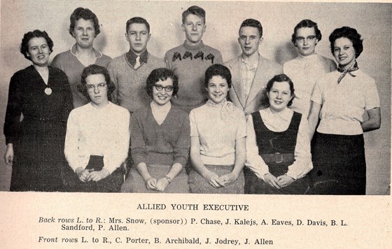 High School Yearbook 1957