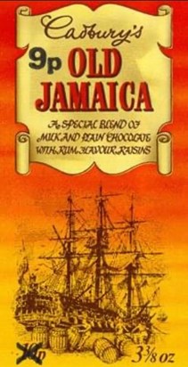 After welcoming/suffering numerous school holiday visits from Dawn and Mark (Valerie's niece and nephew) Uncle Basil was always grateful for a gift of a bar or two of Cadbury's 'Old Jamaica'  