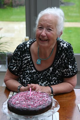 Joan's 87th birthday - 2011