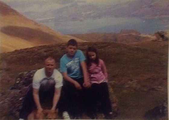 The get along gang on cat bells mountain with you (I think)