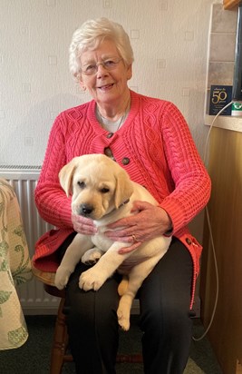 Mum with wee Alfie 