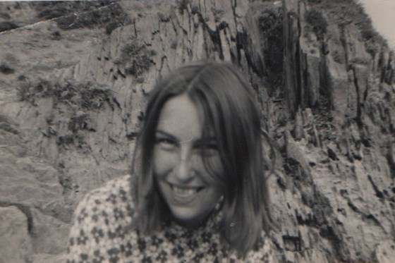 Jean in Ilfracombe 1970