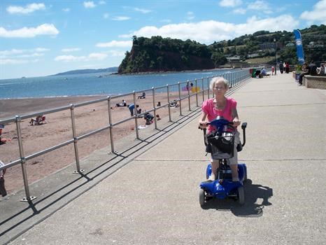 SHEILA LOVED TEIGNMOUTH SEAFRONT