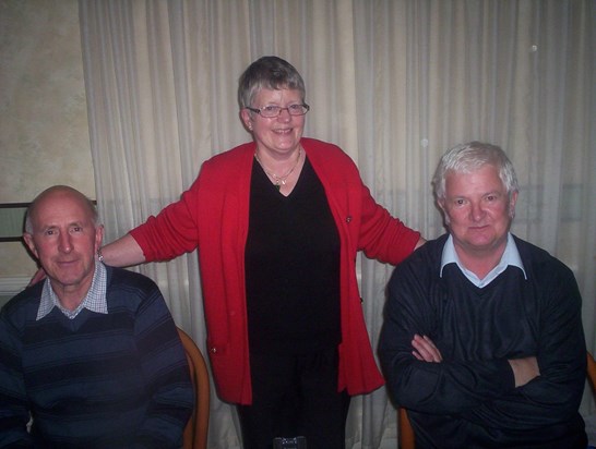 Jim & Frances Barker with Rod running the Cornwall Bridge Congress 2010