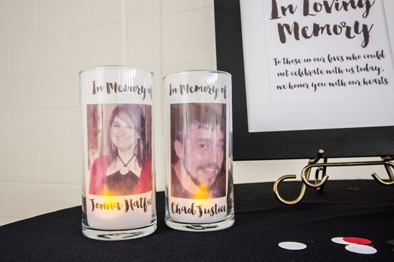 In loving memory of Jonna Hatfield and Chad Justice. The two members of the class of 2006 that are no longer with us.