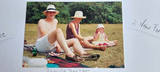 July 1994, family pick-nick with Bill and Jane and Oli when we all 5 of us, René, Stéphanie, Michelle, Denis and myself stayed some days with you at your place. Nice memories.  