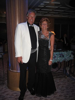 Mum & Dad on the Panama Cruise in 2005