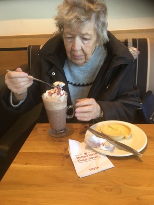 Many happy trips to Costa with Wilma for Black Forest Hot Chocolate, we will miss you our little unicorn