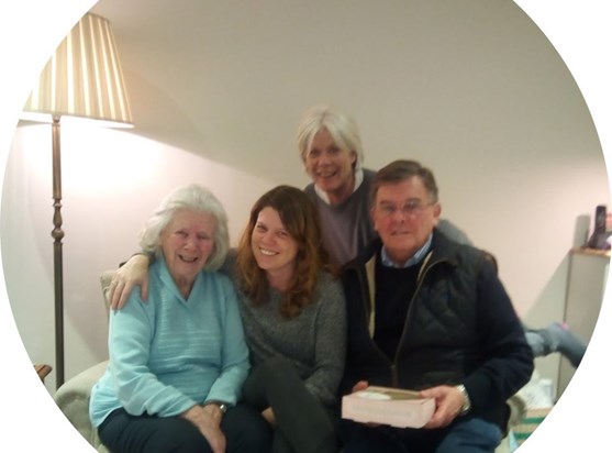 Nanna, Jeff, Maggie and Hattie