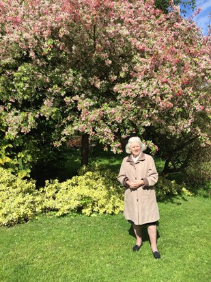 Hilda at Little Court  May 2015