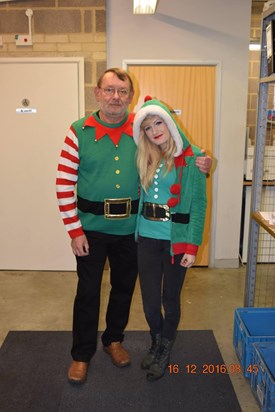 TPS Christmas Jumper day, we were matching :) -Holly cox