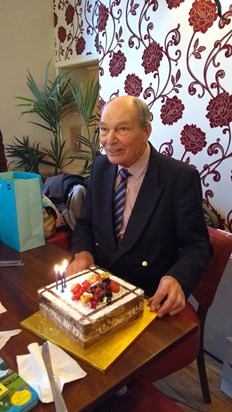 John at his 80th birthday 