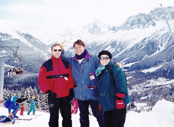 skiing with 'Geoff Tours'  2000