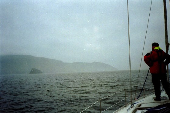 Approaching Capo Finisterra 2002