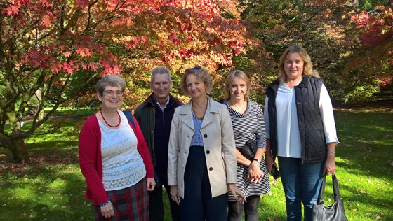 Martin and colleagues at Westonbirt 2018